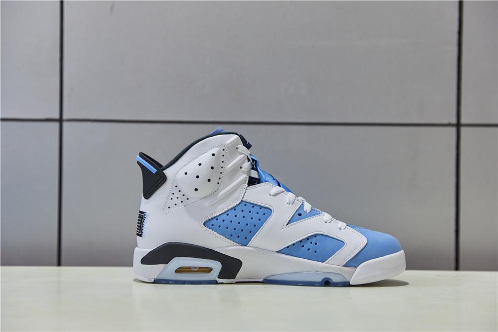 Pk God air Jordan 6 retro university blue retail materials ready to ship